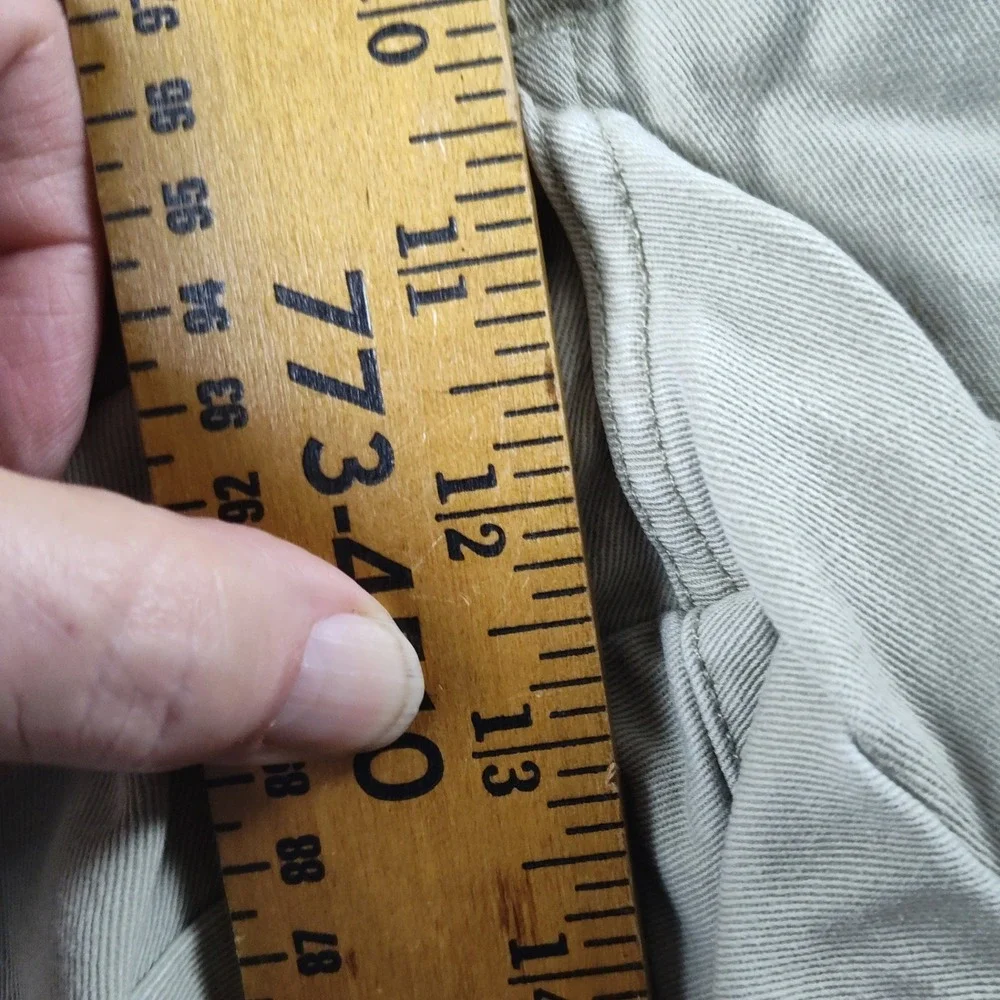Polo Ralph Lauren Chino Shorts Mens W40 Khaki Double Pleated Cotton Twill